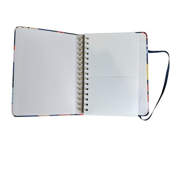 Kate Spade Address Book Favorite People Leatherette Navy Spring Floral A-Z Tabs - Picture 6 of 9